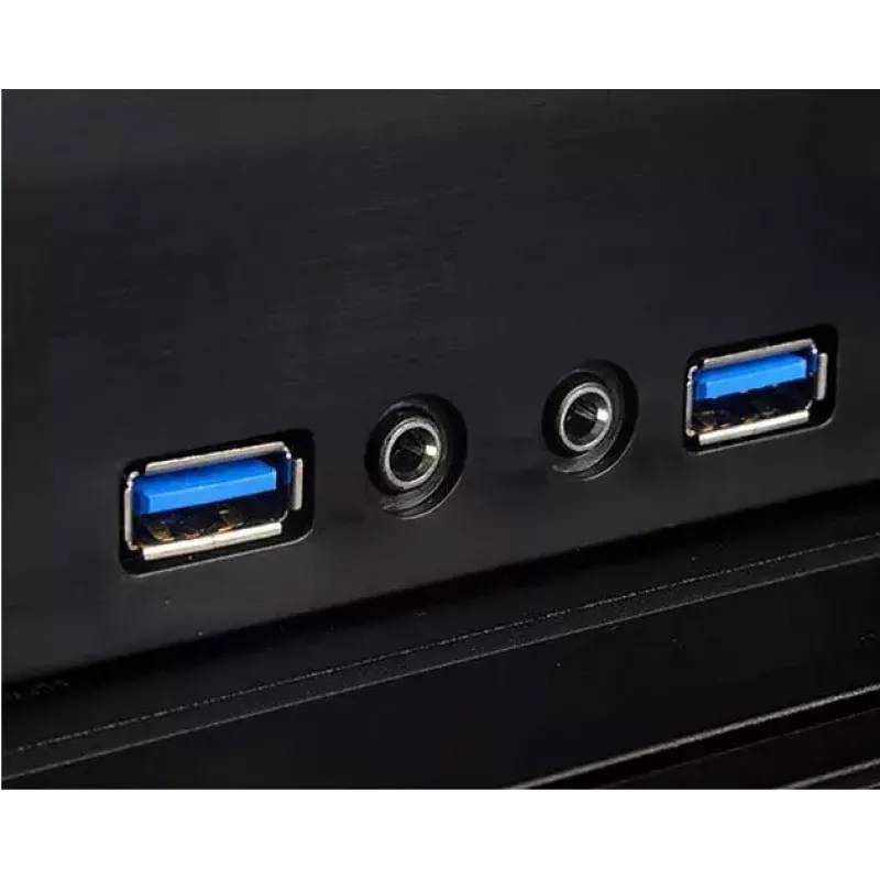 Caixa de PC Silverstone ML04 HTPC preta