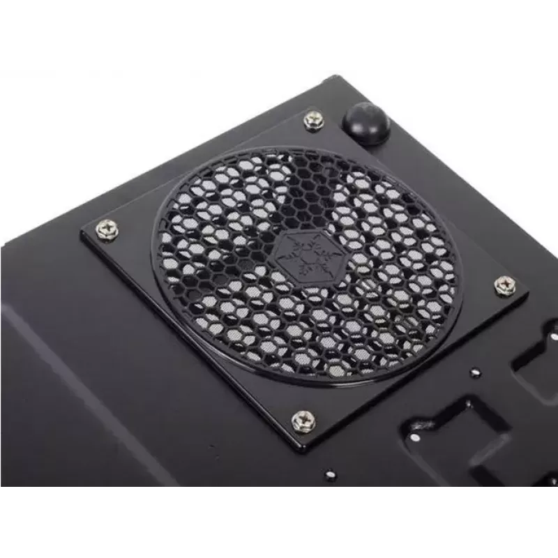 Caixa de PC Silverstone ML04 HTPC preta