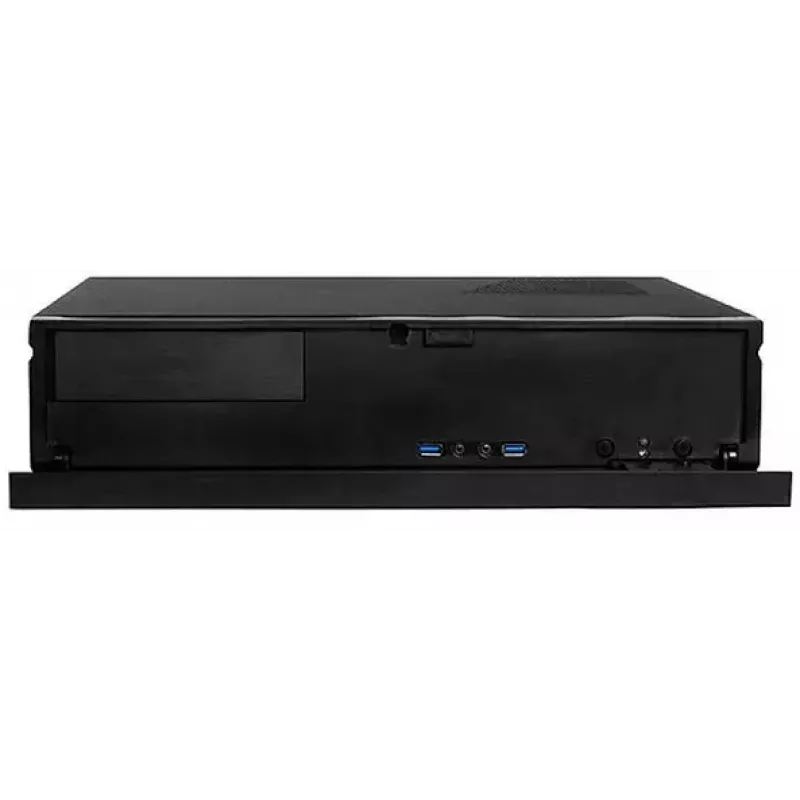 Caixa de PC Silverstone ML04 HTPC preta