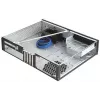 Caixa de PC Silverstone ML04 HTPC preta