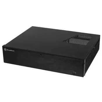 Caixa de PC Silverstone ML04 HTPC preta