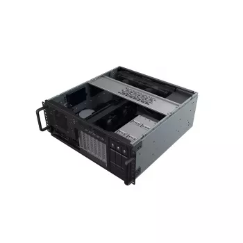 Rack de servidor Silverstone RM46-502-I preto ATX 1 ventoinha de 80 mm