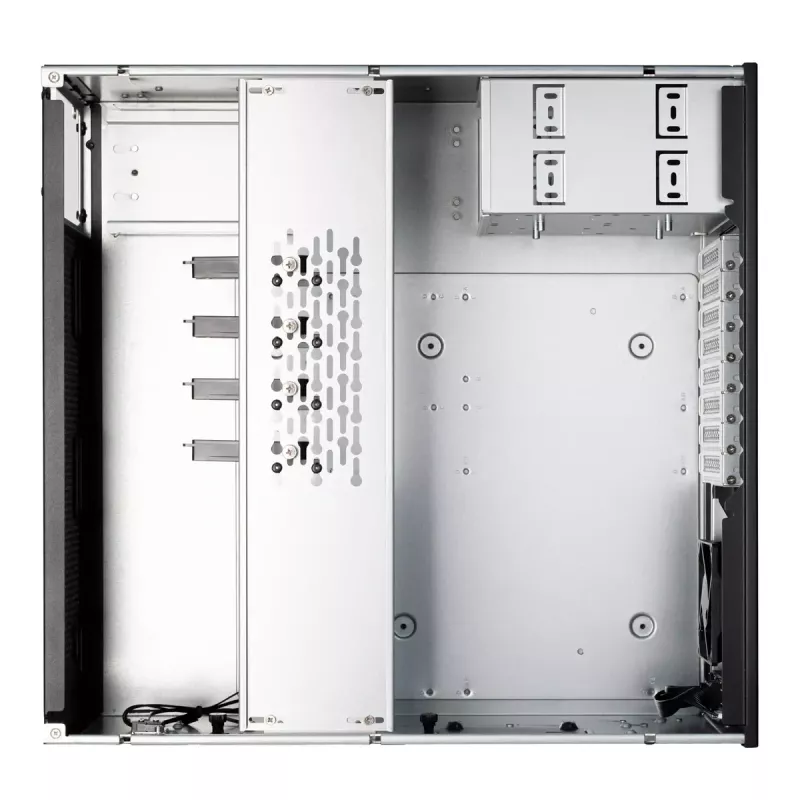 Rack de servidor Silverstone RM46-502-I preto ATX 1 ventoinha de 80 mm