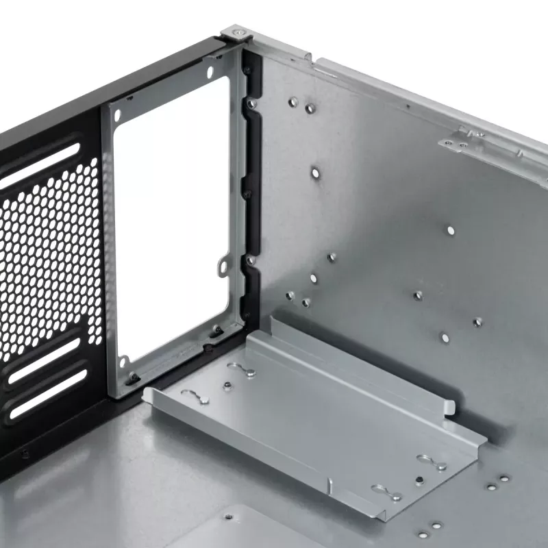 Rack de servidor Silverstone RM46-502-I preto ATX 1 ventoinha de 80 mm