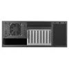 Rack de servidor Silverstone RM46-502-I preto ATX 1 ventoinha de 80 mm
