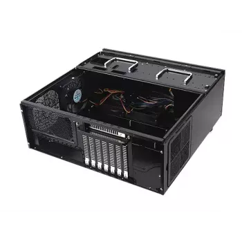 Caixa de PC Silverstone Grandia GD07 HTPC preta