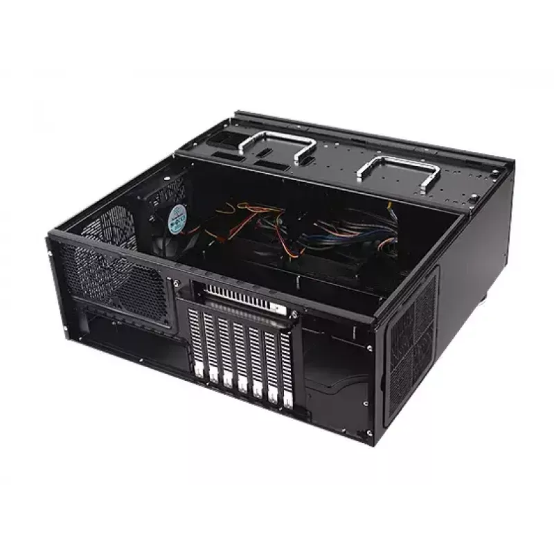 Caixa de PC Silverstone Grandia GD07 HTPC preta