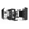 be quiet! Silent Base 802 preto Midi-Tower