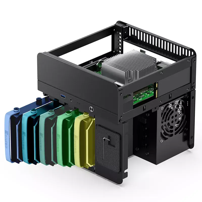 Caixa de PC Jonsbo N2 Cube preta