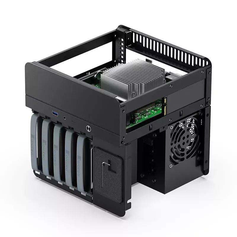 Caixa de PC Jonsbo N2 Cube preta