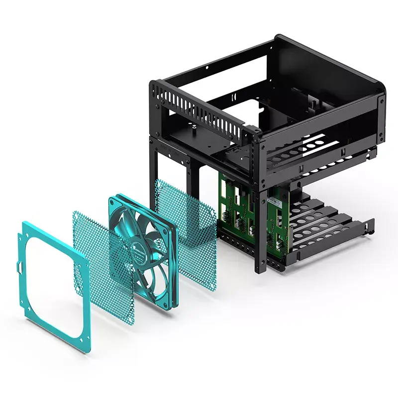 Caixa de PC Jonsbo N2 Cube preta