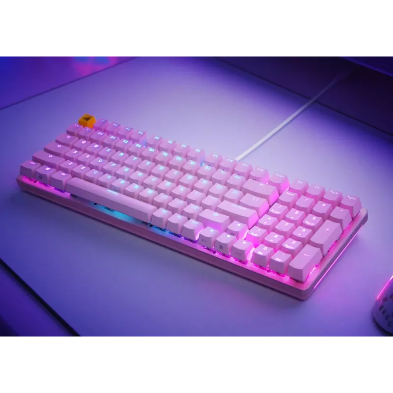 Teclado Glorious Gaming GMMK 2 USB US-inglês rosa