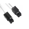 Cabo 8pin EPS12V 4+4 Silverstone SST-PP07-EPS8W 0,3 m