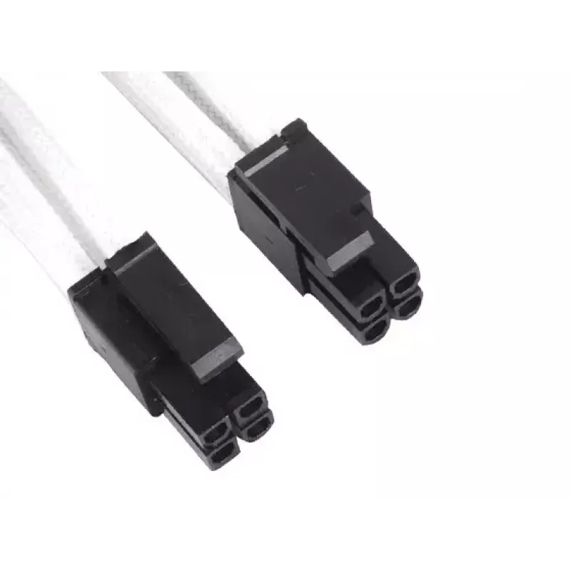 Cabo 8pin EPS12V 4+4 Silverstone SST-PP07-EPS8W 0,3 m