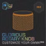 Botão rotativo Glorious Gaming para teclado