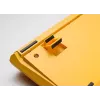 Teclado Ducky One 3 amarelo TKL Gaming USB alemão Tenkeyless mecânico
