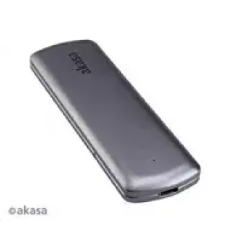 Caixa portátil para SSD Akasa AK-ENU3M2-05 USB-C 3.2 Gen 2 para unidades M.2 SATA/NVMe