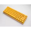 Teclado Ducky One 3 Yellow Mini Gaming USB Alemão Mecânico RGB