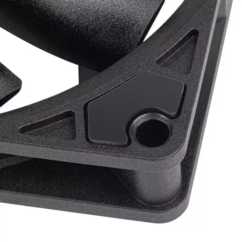 SilverStone SST-AS90B Air Slimmer 90 ventoinha fina para caixa, 92 mm, 500-2500 RPM, 11,3-32 dB, preta