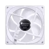 Jonsbo FR-505WR FR-505 ARGB ventoinha PWM para caixa com pás invertidas, 120 mm, 47,17 CFM, branca