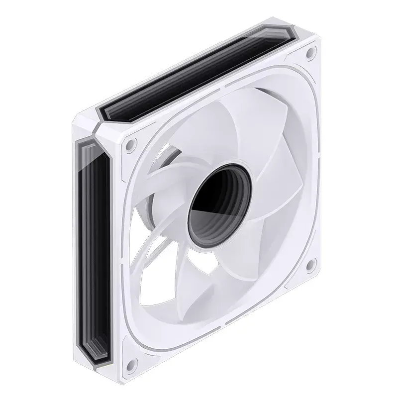 Jonsbo FR-505WR FR-505 ARGB ventoinha PWM para caixa com pás invertidas, 120 mm, 47,17 CFM, branca
