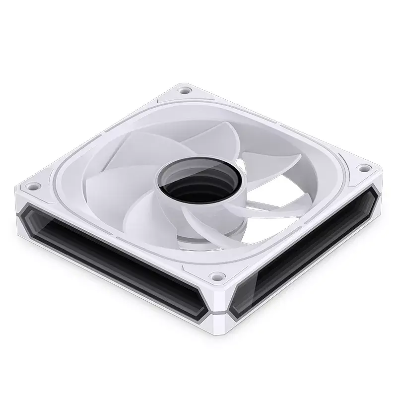 Jonsbo FR-505WR FR-505 ARGB ventoinha PWM para caixa com pás invertidas, 120 mm, 47,17 CFM, branca