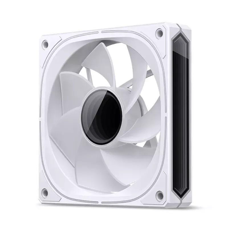 Jonsbo FR-505WR FR-505 ARGB ventoinha PWM para caixa com pás invertidas, 120 mm, 47,17 CFM, branca