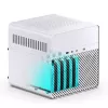 Jonsbo N2 caixa NAS Mini-ITX, cubo, alumínio/aço, branca