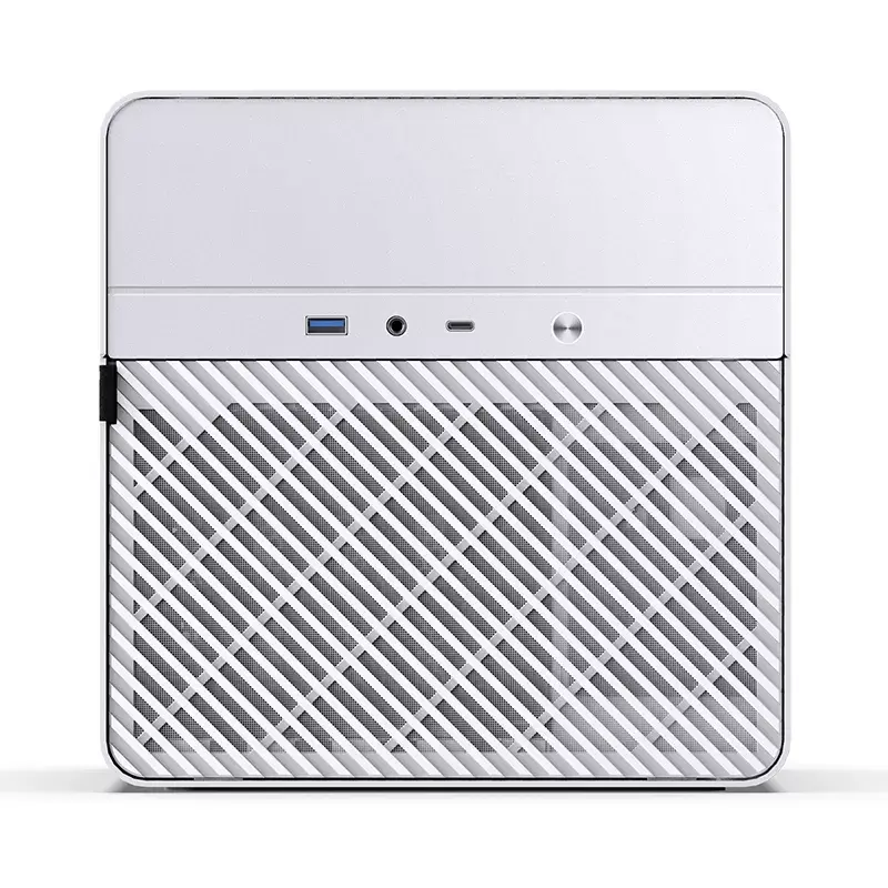 Jonsbo N2 caixa NAS Mini-ITX, cubo, alumínio/aço, branca