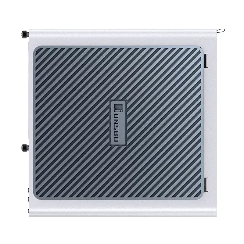 Jonsbo N2 caixa NAS Mini-ITX, cubo, alumínio/aço, branca