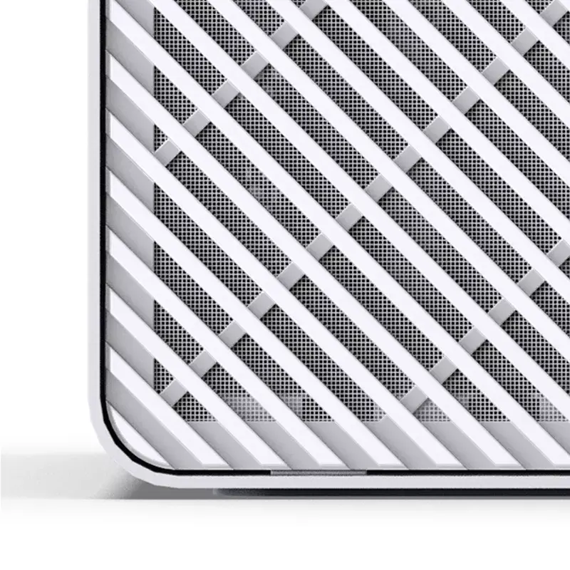Jonsbo N2 caixa NAS Mini-ITX, cubo, alumínio/aço, branca