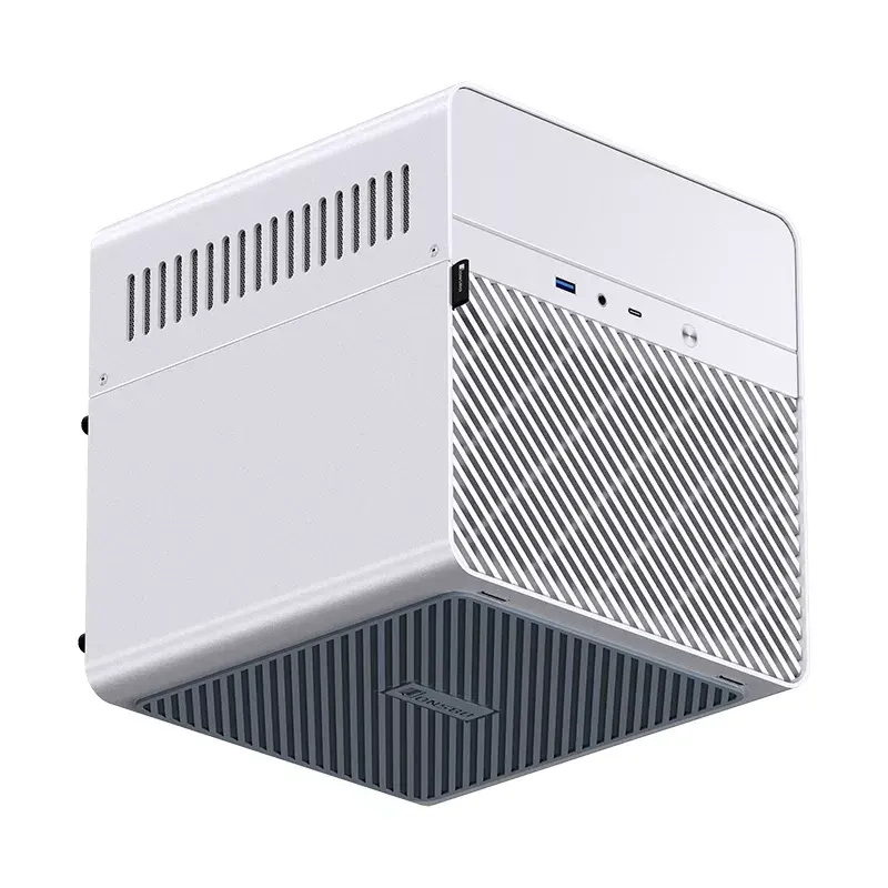 Jonsbo N2 caixa NAS Mini-ITX, cubo, alumínio/aço, branca