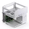 Jonsbo N2 caixa NAS Mini-ITX, cubo, alumínio/aço, branca