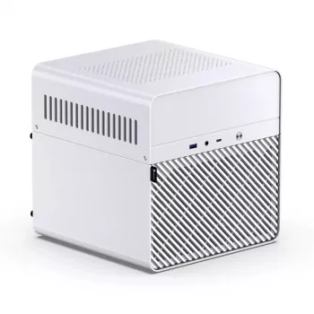 Caixa para PC Jonsbo N2 Cube Branco SFX ventoinha 120mm 2.5 3.5 HDD