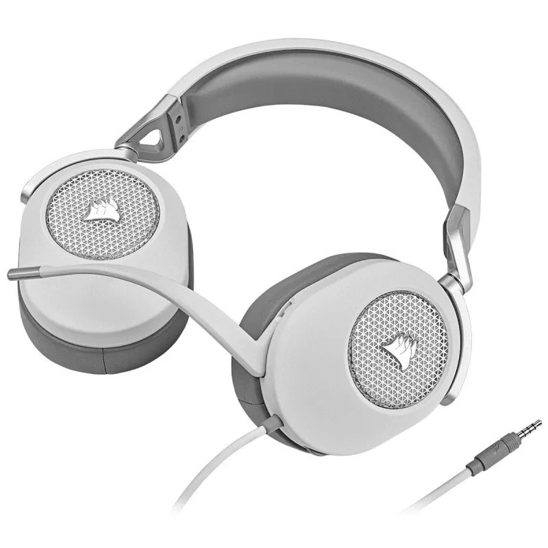Headset gaming CORSAIR Hs65 - 3.5mm - Surround - White
