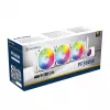 SilverStone SST-PF360W-ARGB-V2 Permafrost PF360-ARGB V2 refrigeração líquida AIO, 360 mm, com controlador RGB, branca