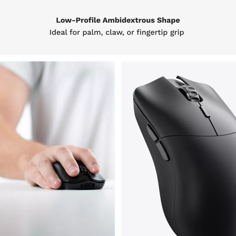 Glorious Gaming Glorious Model O 2 PRO Wireless - 1K Polling - preto
