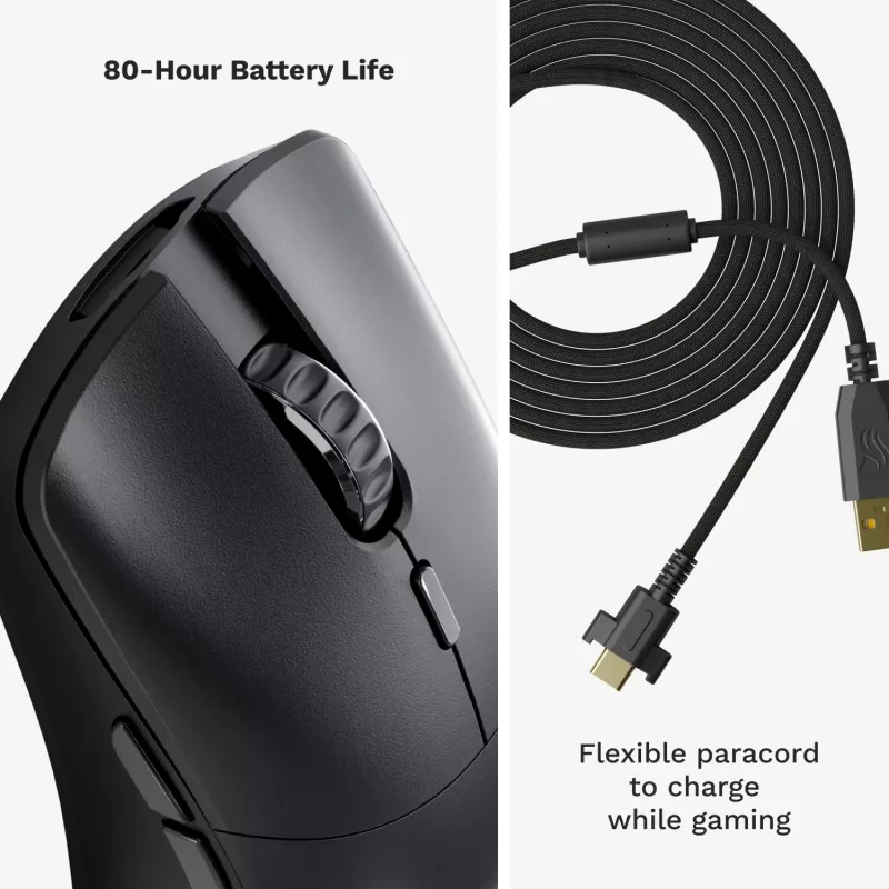 Glorious Gaming Glorious Model O 2 PRO Wireless - 1K Polling - preto
