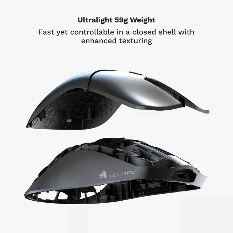 Glorious Gaming Glorious Model O 2 PRO Wireless - 1K Polling - preto