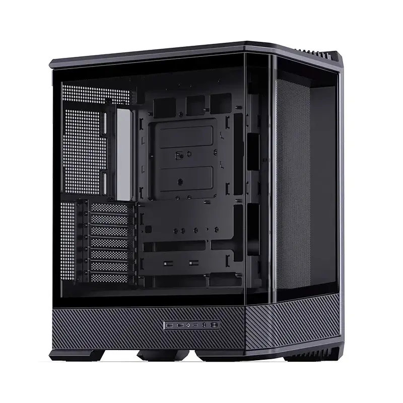 Caixa de computador Jonsbo D400 Midi Tower ATX Tempered Glass – preto