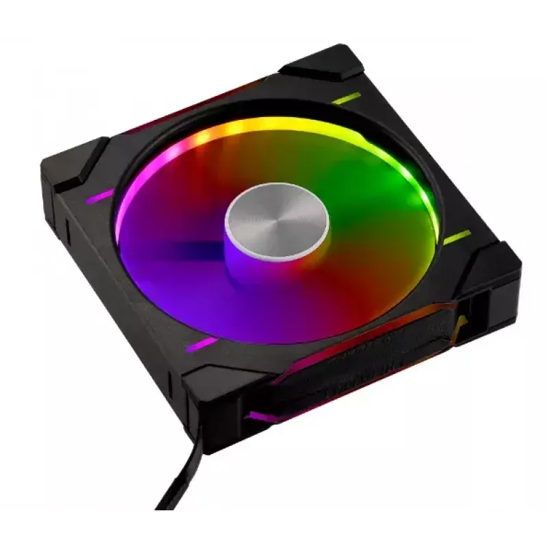 Phanteks PH-F140D30 D30 PWM Reverse Airflow D-RGB ventoinha de caixa, 140 mm, preta (3 un.)
