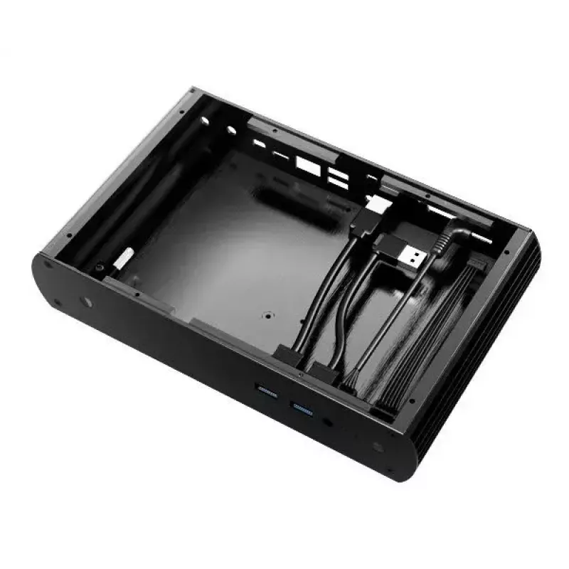 PC Akasa Tesla H Small Form Factor SFF preto
