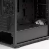 Caixa de PC Silverstone FARA V1M PRO Torre preta