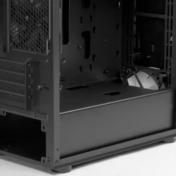 Caixa de PC Silverstone FARA V1M PRO Torre preta