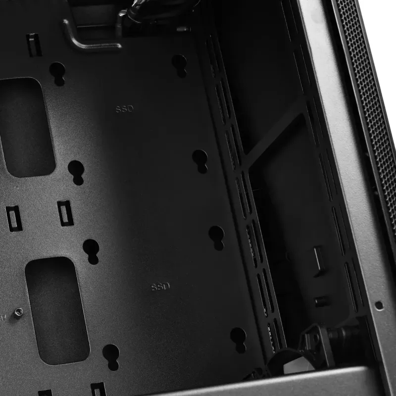 Caixa de PC Silverstone FARA V1M PRO Torre preta