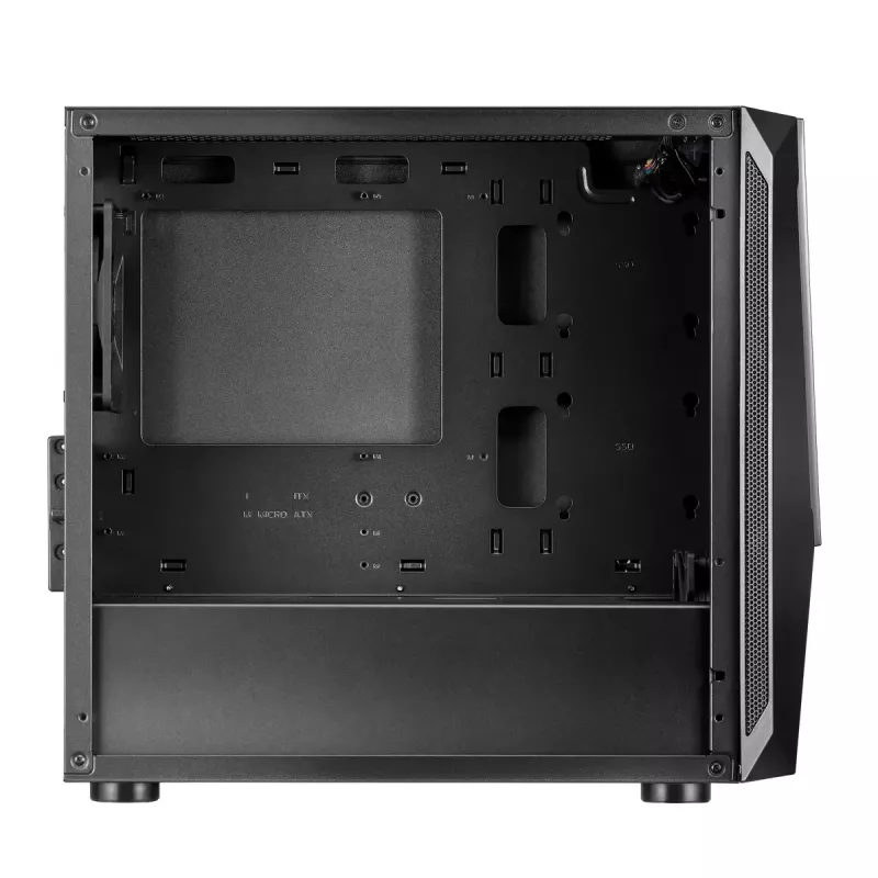 Caixa de PC Silverstone FARA V1M PRO Torre preta