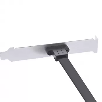 Painel PCI InLine, USB-C para USB 3.2 painel frontal Key-A interno, 0,5 m