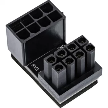 Adaptador de alimentação interno InLine, 180° ATX 8-Pin macho/fêmea (Reverse)