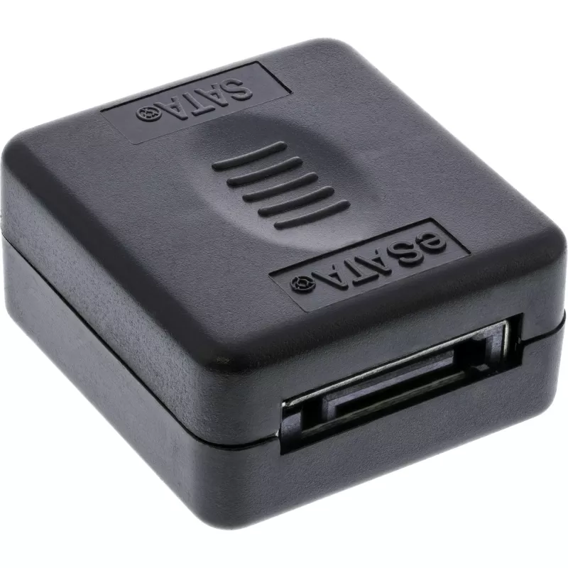 Adaptador InLine eSATA para SATA fêmea / fêmea