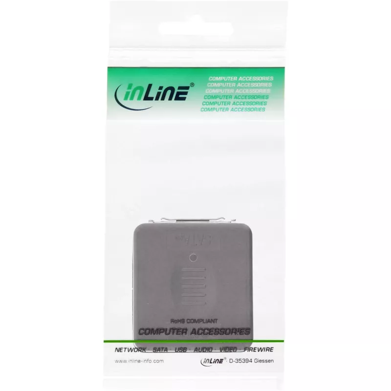 Adaptador InLine eSATA para SATA fêmea / fêmea